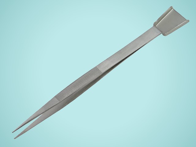 Tweezer with Scoop - Click Image to Close